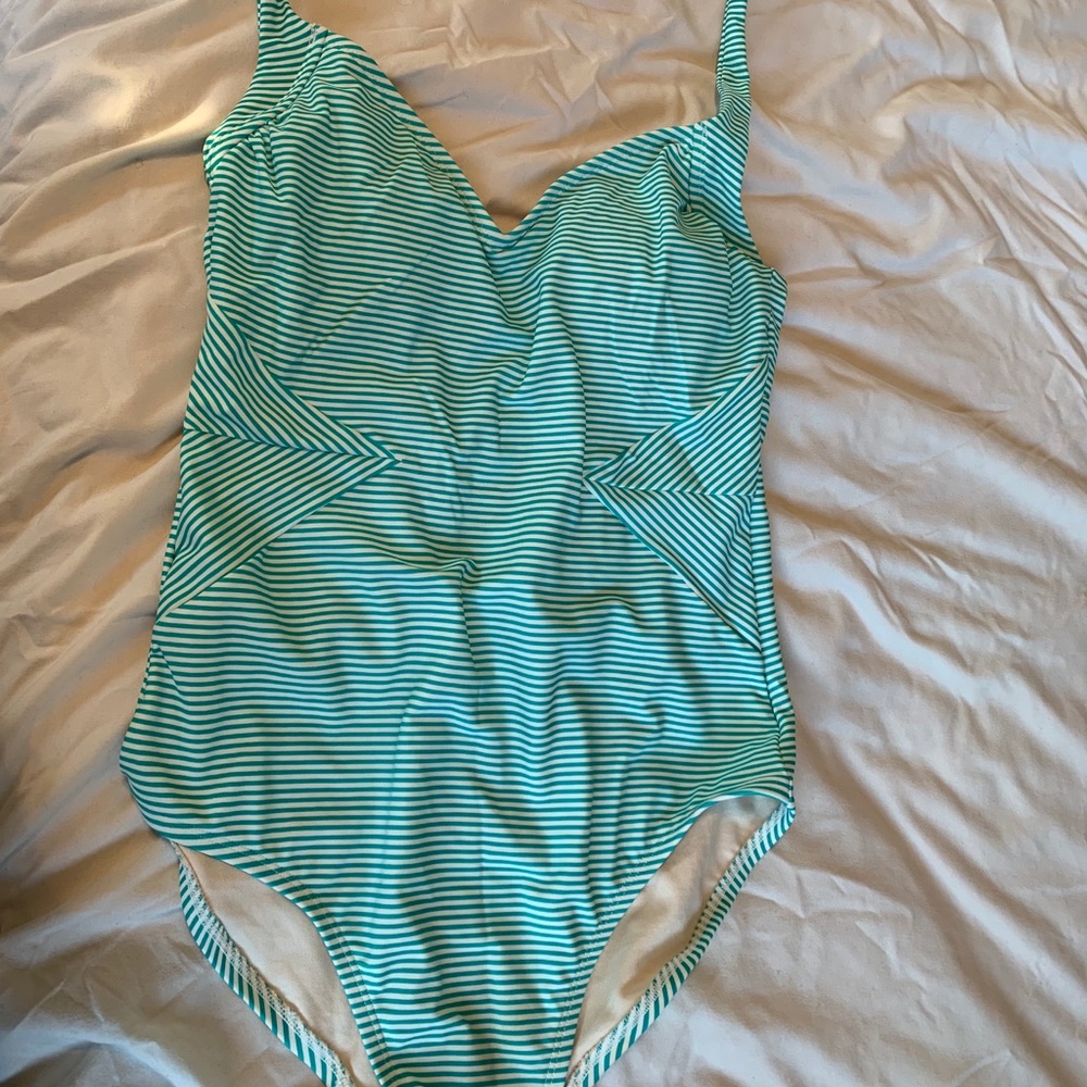 Baby Blue Sweetheart Bathing Suit